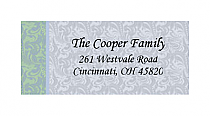 Romanesque Design Address Wedding Labels