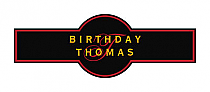 Initial Birthday Cigar Band Labels