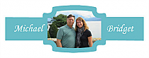 Photo with Text Wedding Buckle Cigar Band Labels1