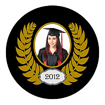 Crest Circle Graduation Labels