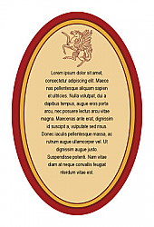 Beauty Oval2 Warm Beer Labels