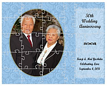 Olde World Large Favor Wedding Puzzle