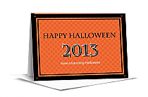 Jack O Lantern Halloween Note Card