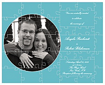 Memorable Large Invite Wedding Puzzle