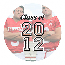 Collegiate Circle Graduation Coasters