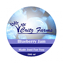 Berry Orchard Circle Food & Craft Label