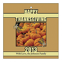 Corn Thanksgiving Square Hang Tag 2X2