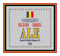 Belgian Square Beer Labels