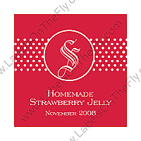 Custom Regal Square Food & Craft Label