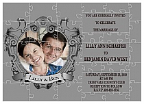 Imperial Small Invite Wedding Puzzle