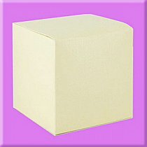 Italian Embossed Papers Tuck Top Boxes Cream - Linen