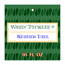 Pickles Small Square Canning Hang Tag 1.5x1.5