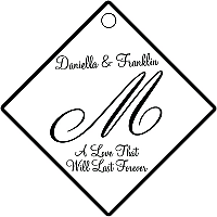 Classic Diamond Favor Tags