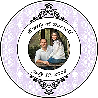 Venice Circle Wedding Coaster