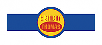 Sport Birthday Cigar Band Labels