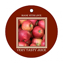 Fresh Baked Circle Canning Favor Tag