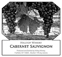 California Rectangle Wine Label 3.5x3.25