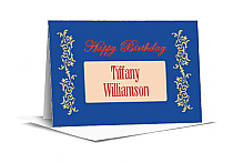 Border Birthday Note Card