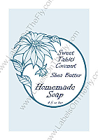 Custom Hawaiian Large Rectangle Food & Craft Label