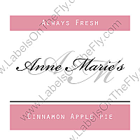 Custom Natural Large Square Food & Craft Label