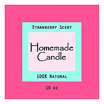 Vogue Big Square Candle Labels