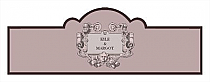 Baroque Wedding Billboard Cigar Band Labels