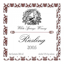 Colorado Square Wine Label 2x2