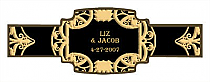 Renaissance Wedding Buckle Cigar Band Labels