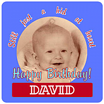 Kid Square Birthday Coasters