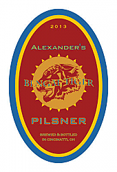 Tiger Oval Beer Labels