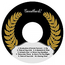 Crest CD-DVD Graduation Labels