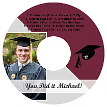 Pride CD DVD Graduation Labels