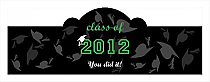 Hats Off Billboard Graduation Cigar Band Labels 