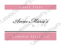 Custom Natural Small Horizontal Rectangle Food & Craft Label