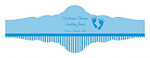 Footprints Baby Fancy Cigar Band Labels