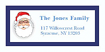 Santa Christmas Address Labels 2" x .875"