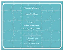 Classical Large Invite Wedding Puzzle