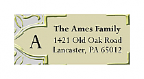 Romanticism Design Address Wedding Labels