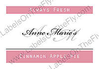 Custom Natural Large Horizontal Rectangle Food & Craft Label