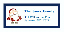 Custom Santa Christmas Address Labels 2" x .875"