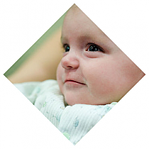 Diamond Baby Photo Labels