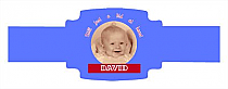 Kid Birthday Buckle Cigar Band Labels