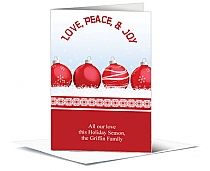 Personalized Unique Business Christmas Cards and Corporate Holiday