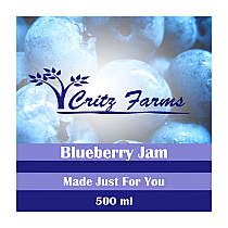 Berry Orchard Large Square Food & Craft Label