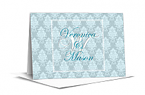 Monogram Note Card