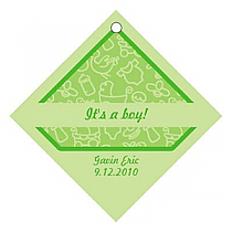 Precious Baby Diamond Favor Tag