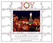 Joy Large Christmas Puzzle