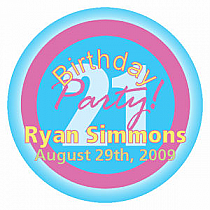 Party Circle Birthday Coasters