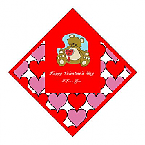 Hearts Gaore Valentine Diamont Labels 2x2