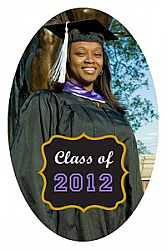 Drive Vertical Oval Graduation Labels